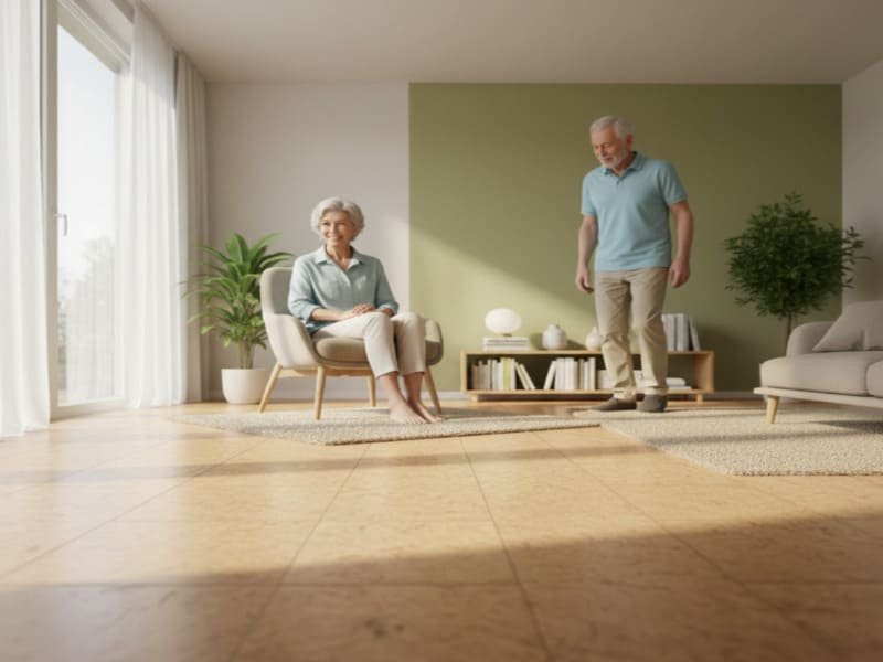 fugenfreundlicher Bodenbelag